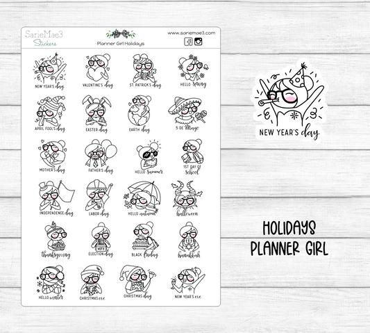 Holidays (Planner Girl)