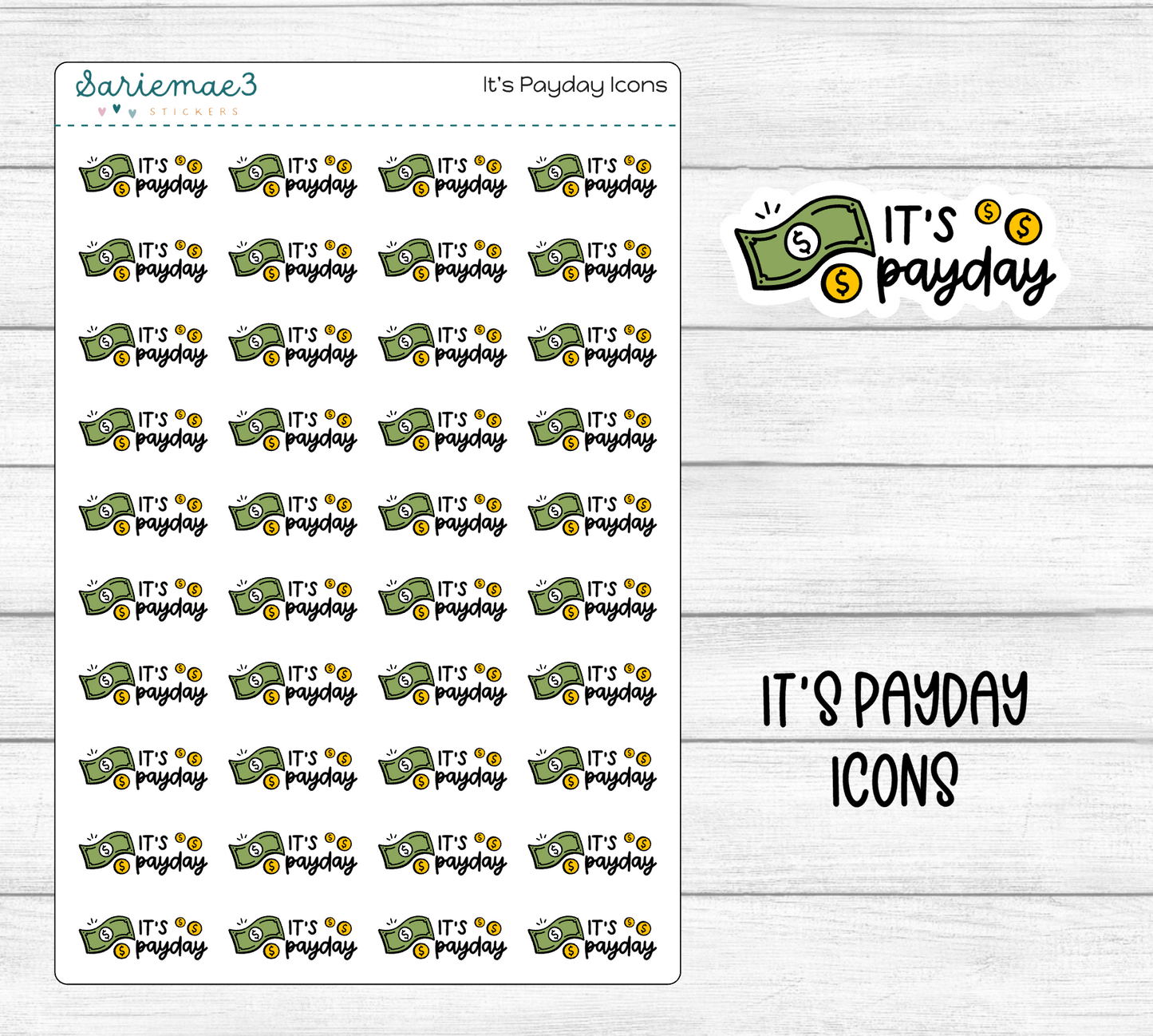 It's Payday Icons