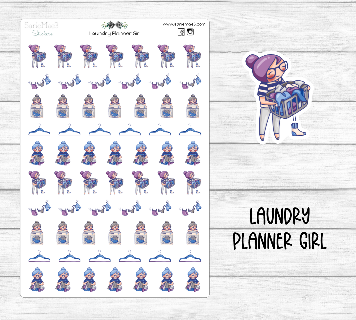 Laundry (Planner Girl)