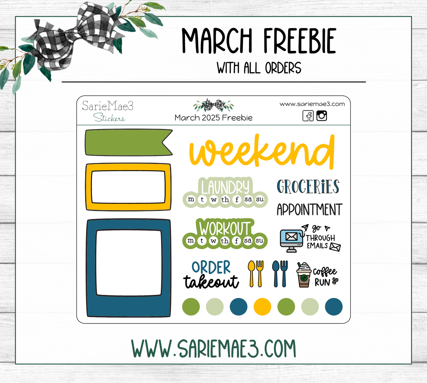 March 2025 Freebie