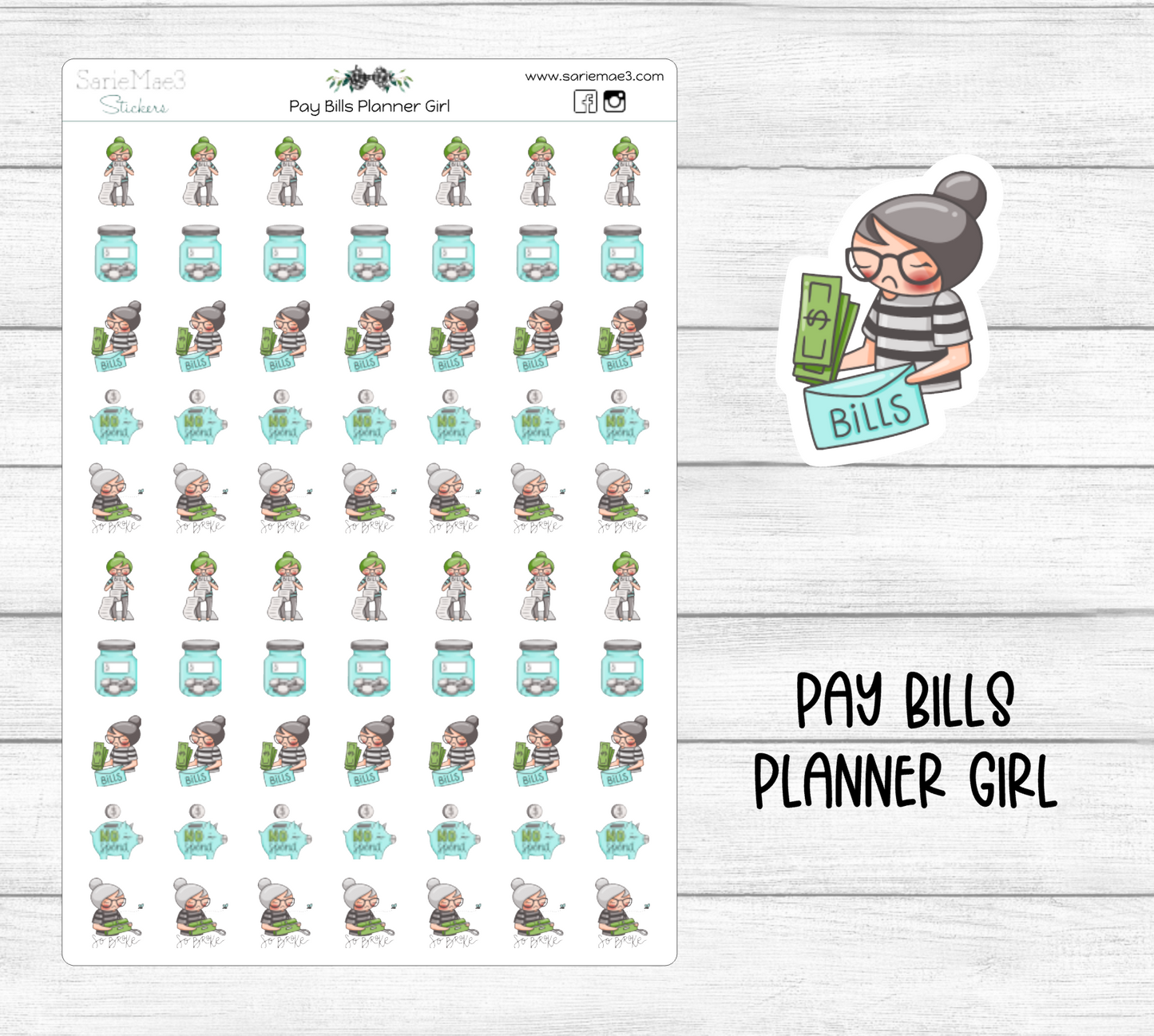 Pay Bills (Planner Girl)