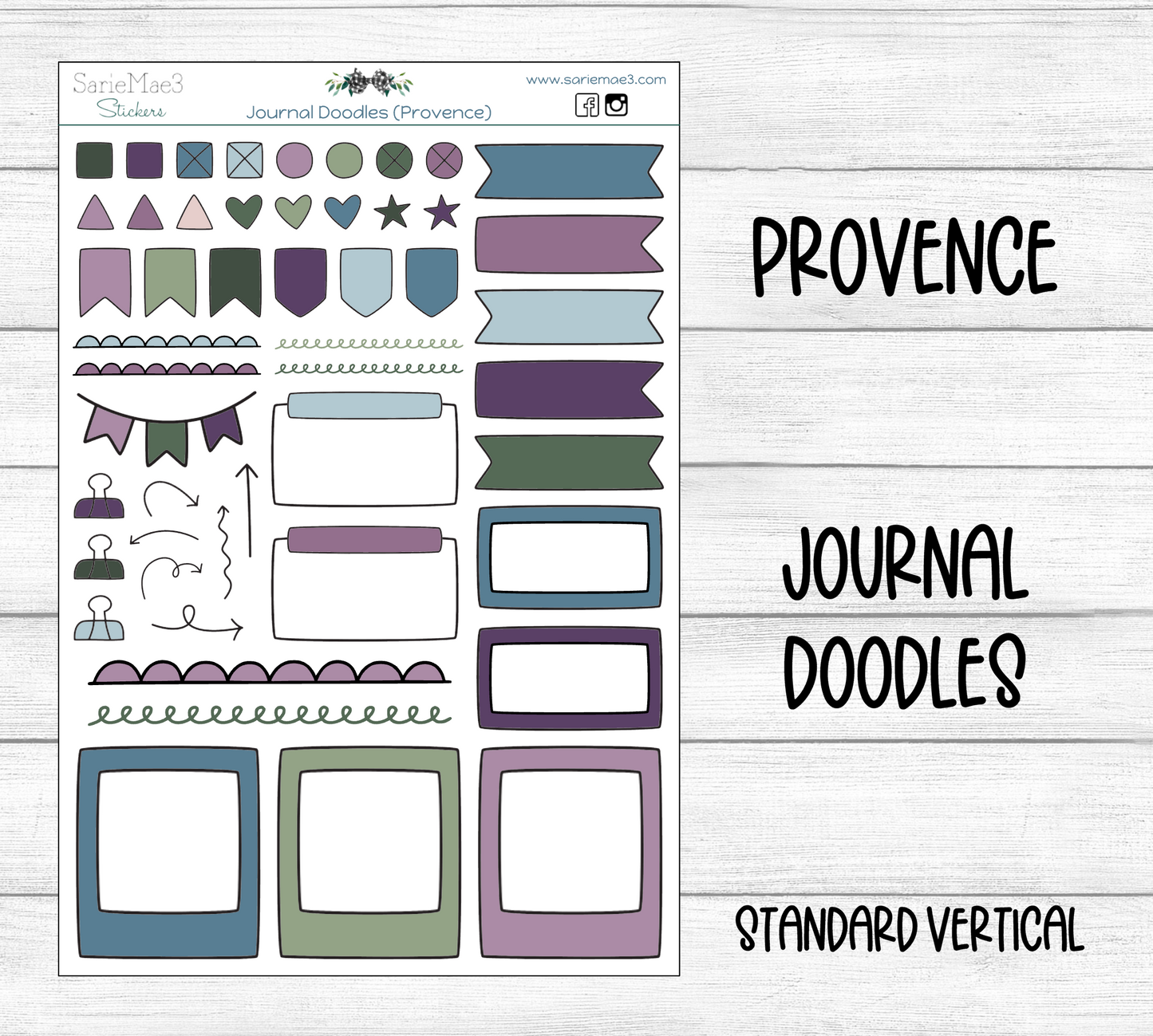 Journal Doodles (Provence)