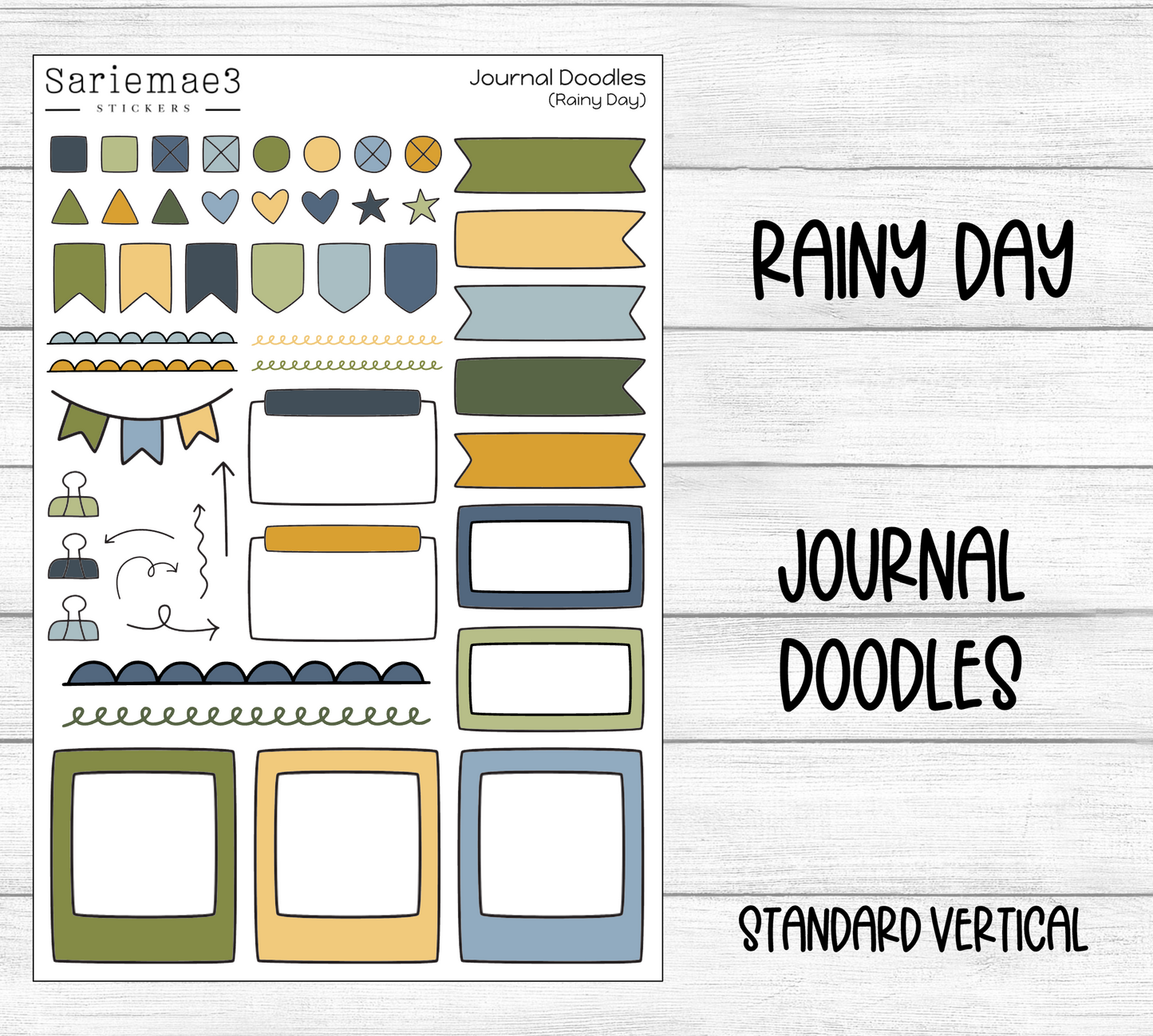 Journal Doodles (Rainy Day)