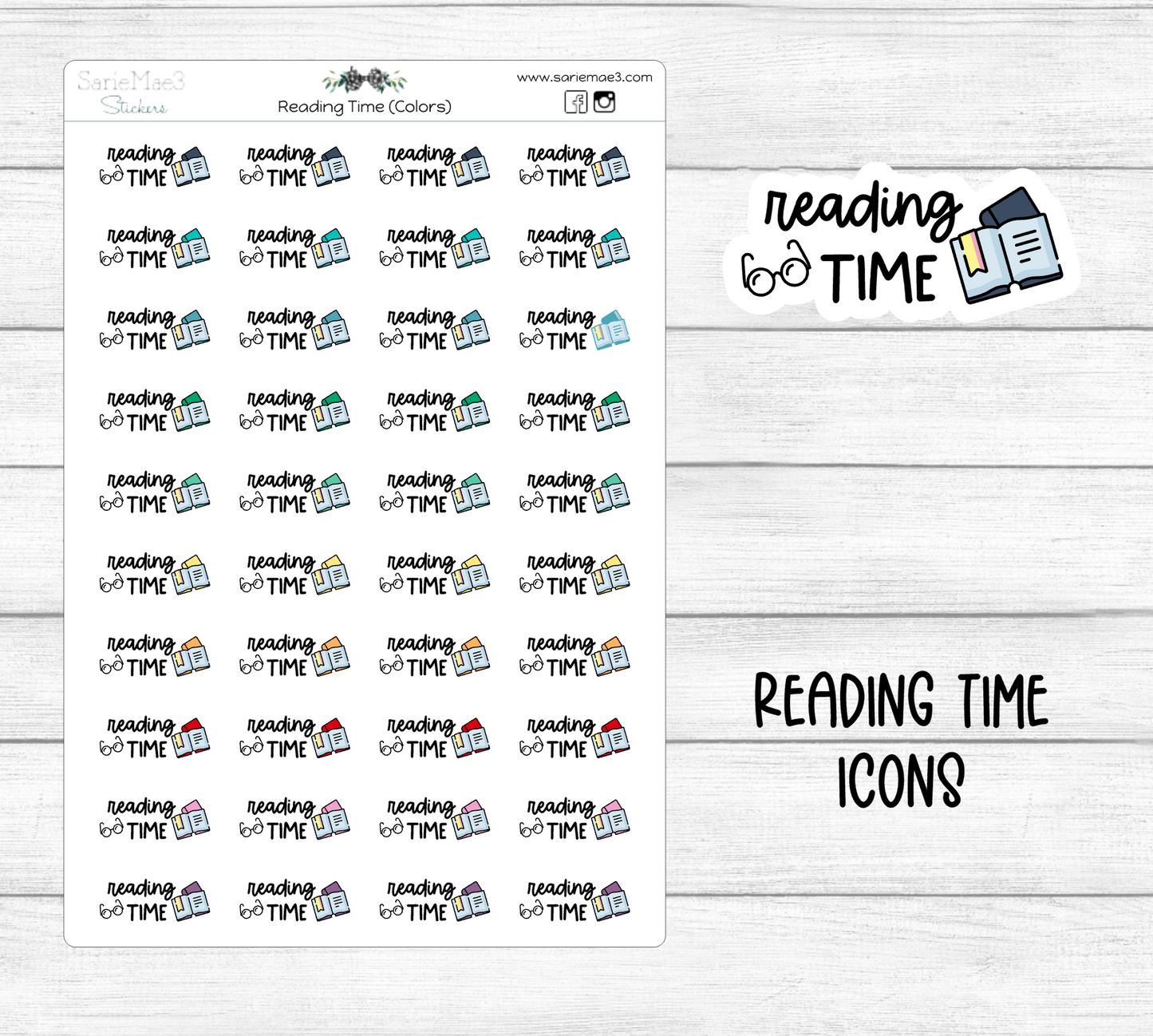 Reading Time Icons