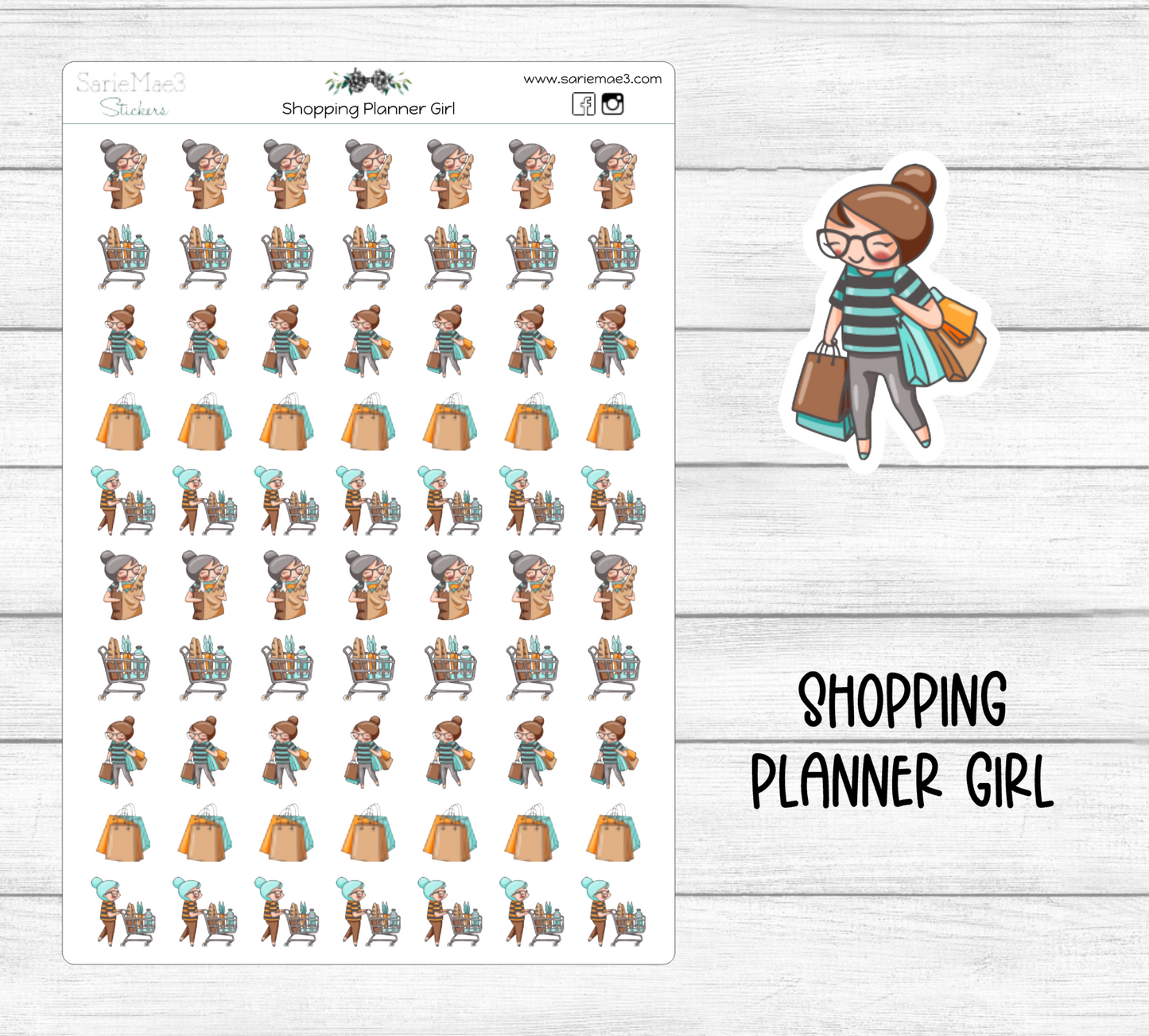 Shopping (Planner Girl)