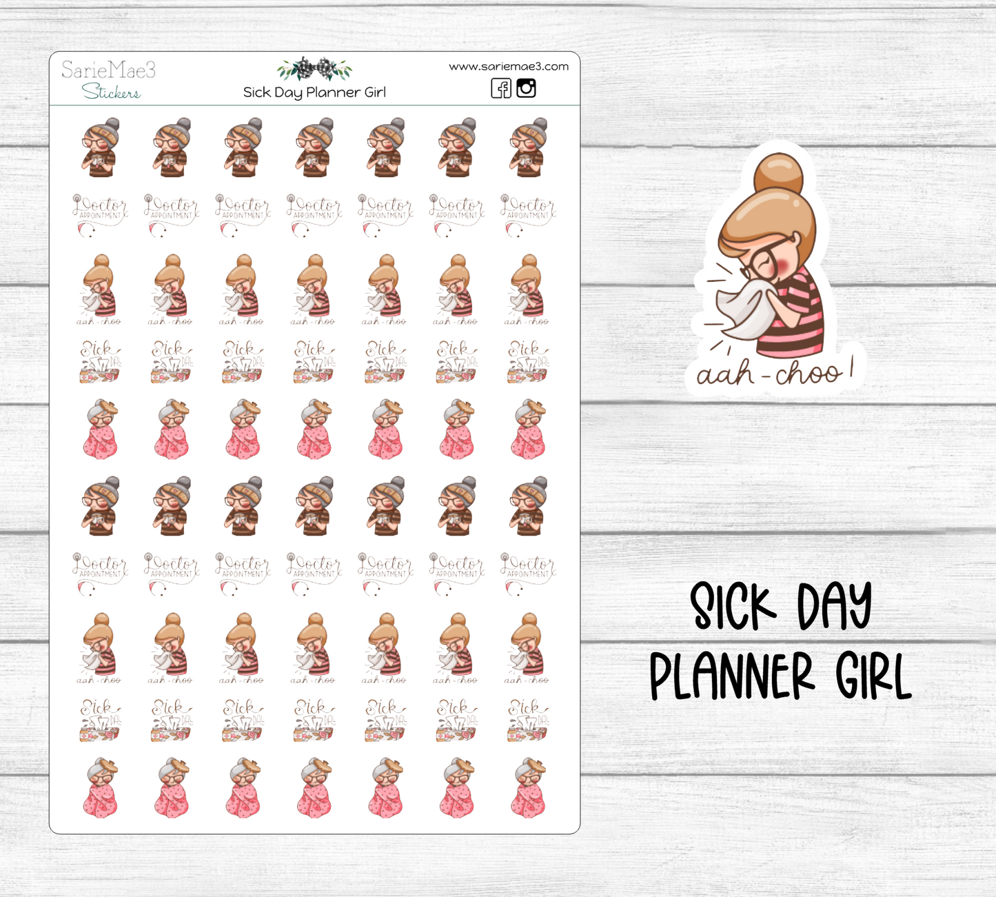 Sick Day (Planner Girl)