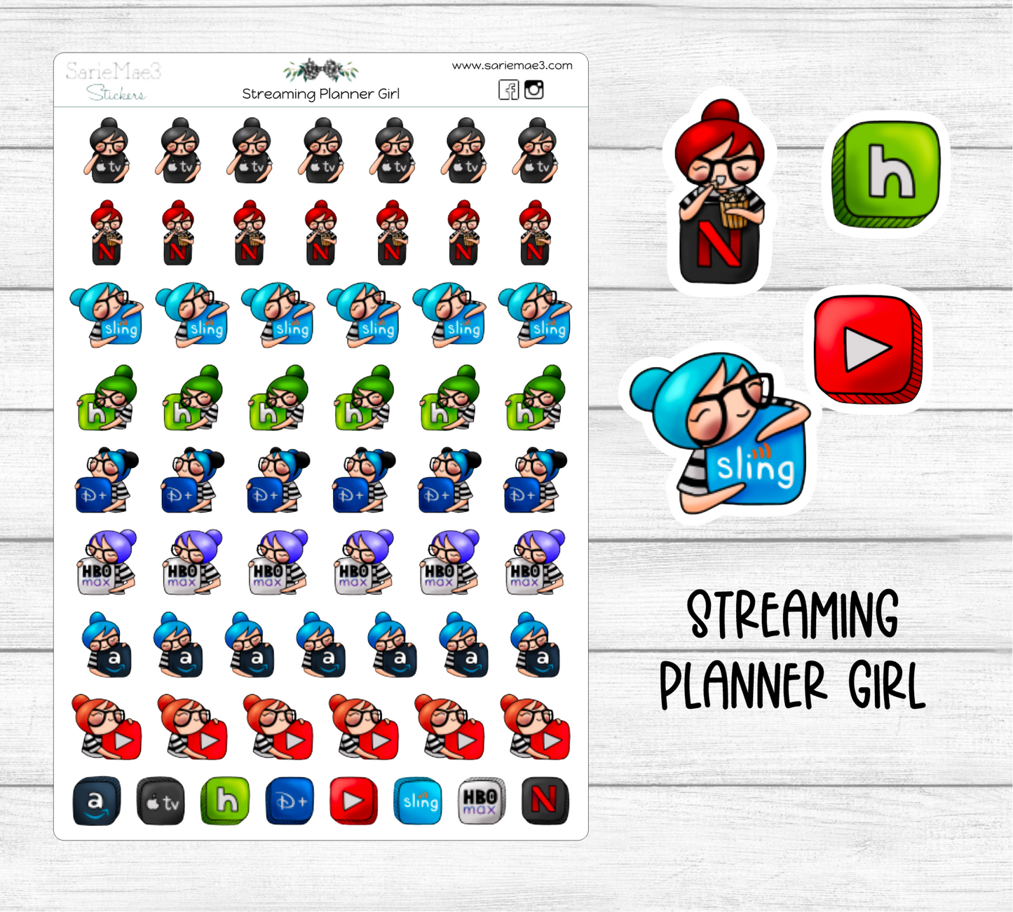 Streaming (Planner Girl)