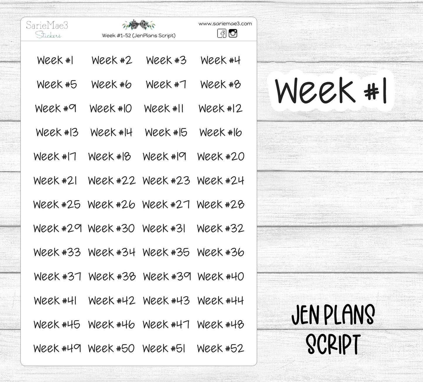 Weeks 1-52 (JenPlans)
