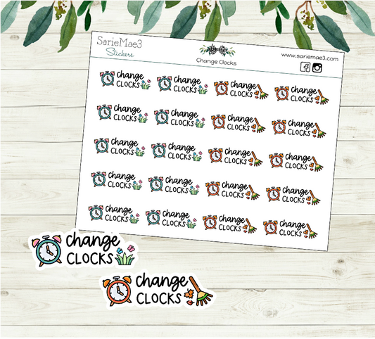 Change Clocks Icons