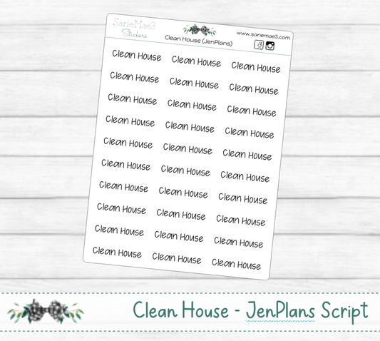 Clean House (JenPlans)