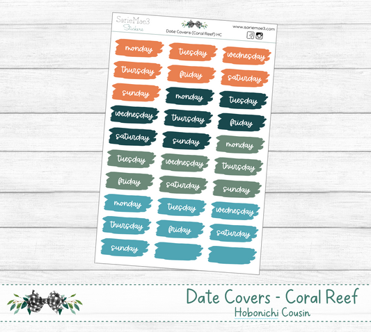 Date Covers (Coral Reef) Hobo Cousin
