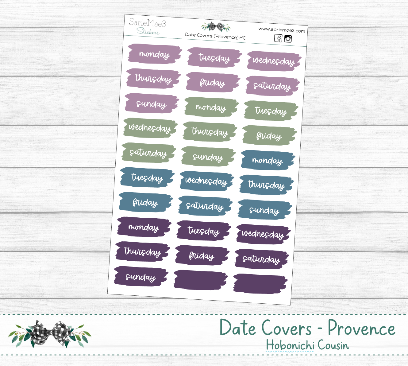 Date Covers (Provence) Hobo Cousin