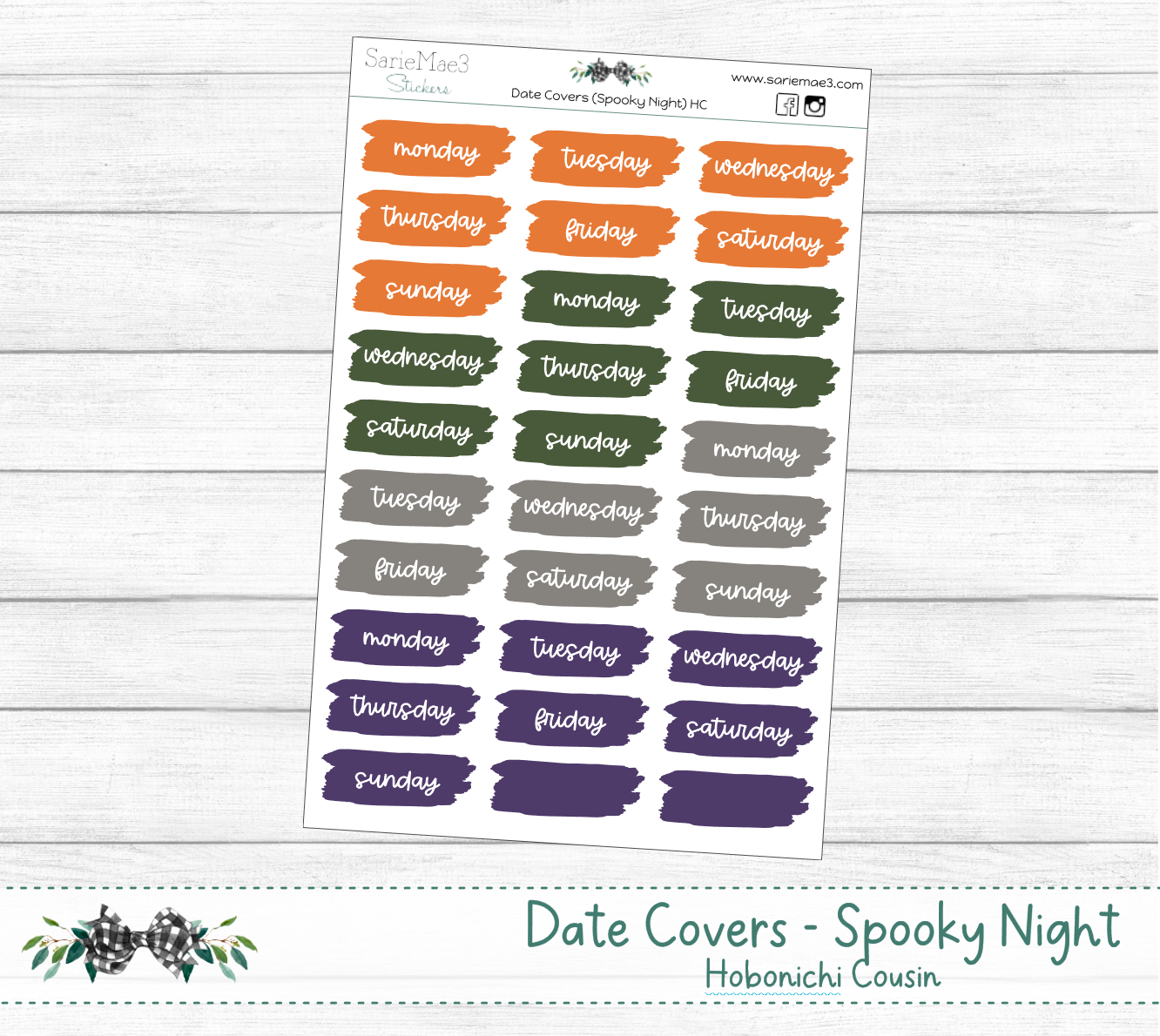 Date Covers (Spooky Night) Hobo Cousin