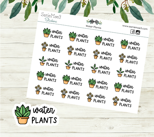 Water Plants Icons