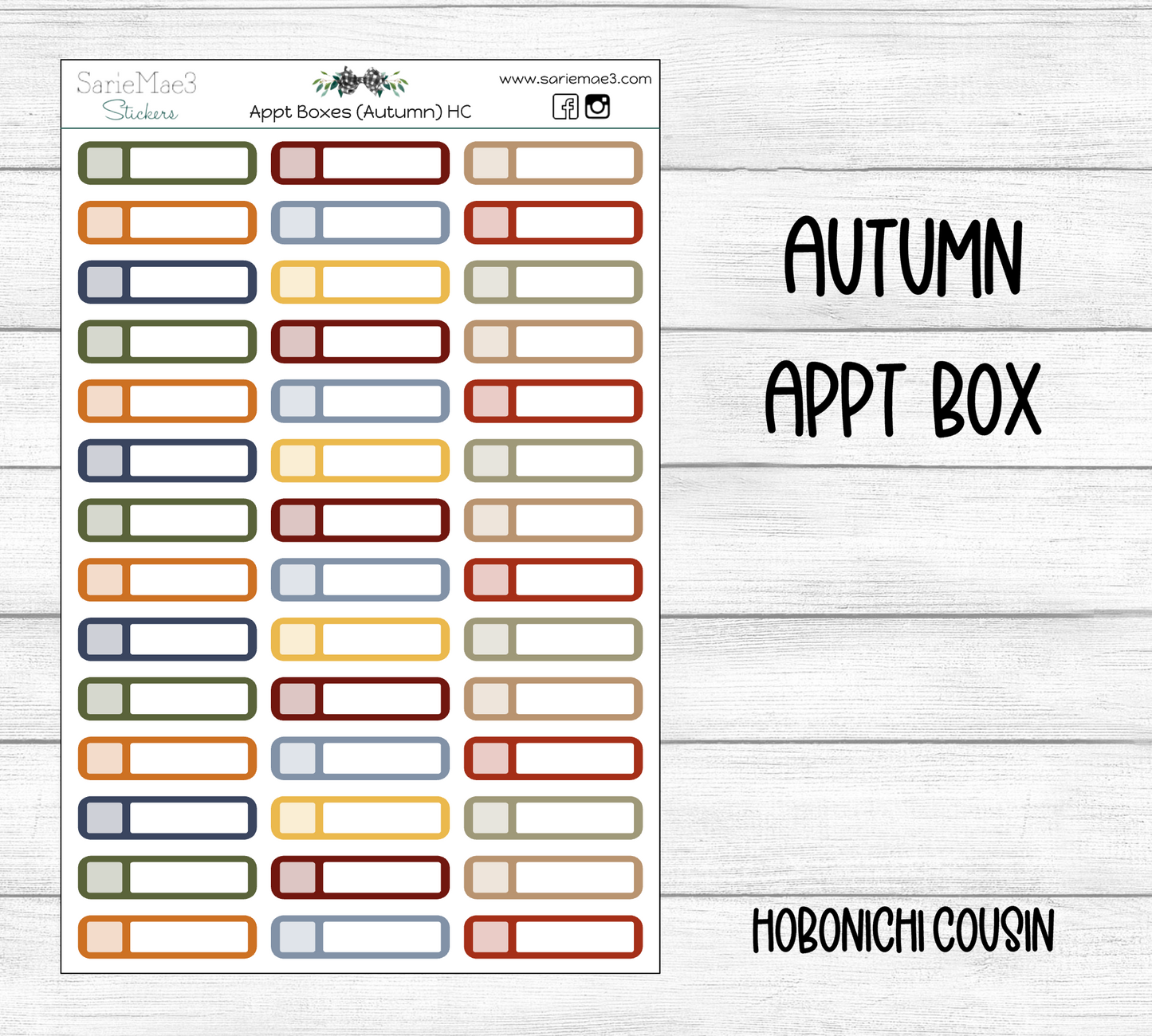 Appt Box (Autumn) Hobo Cousin