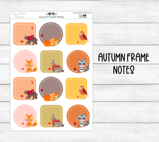 Autumn Frame Notes