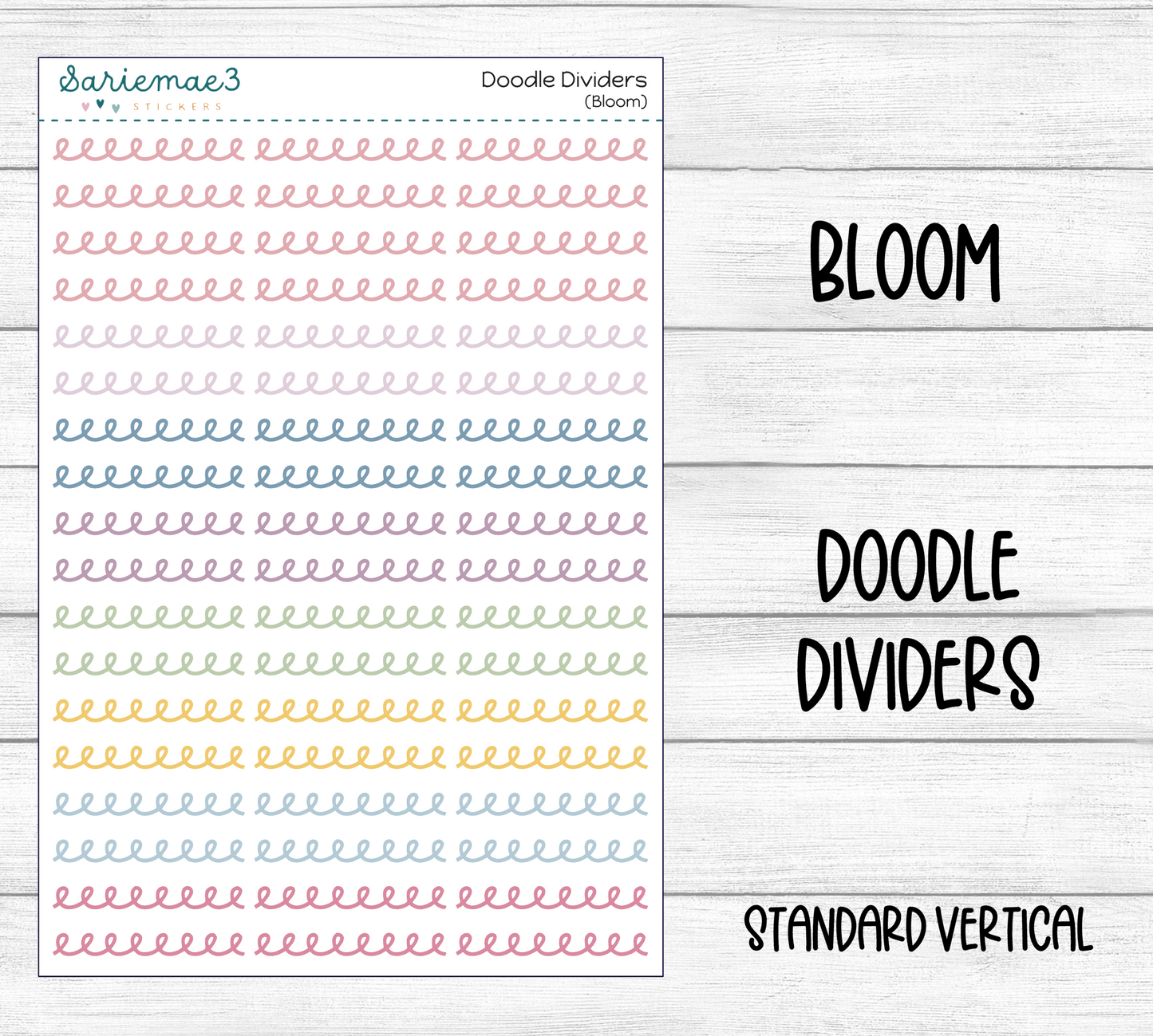 Doodle Dividers (Bloom)