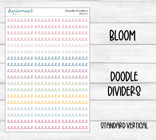 Doodle Dividers (Bloom)