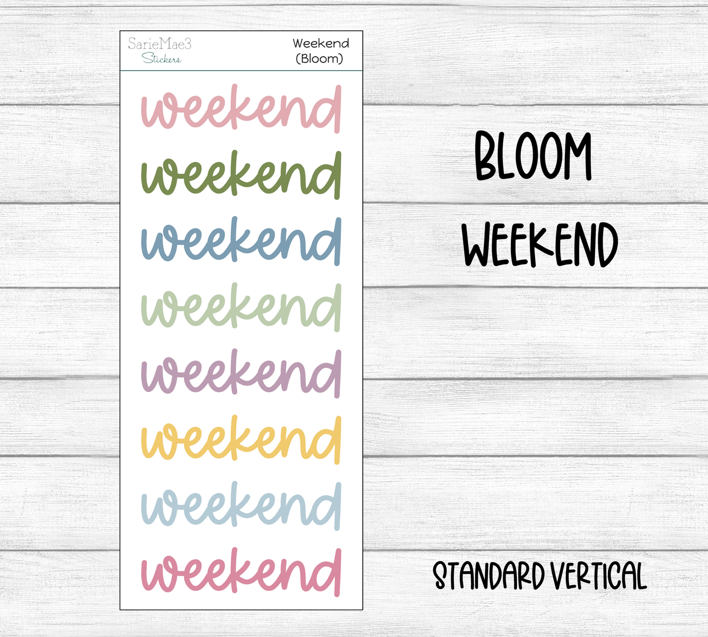 Weekend Script (Bloom)