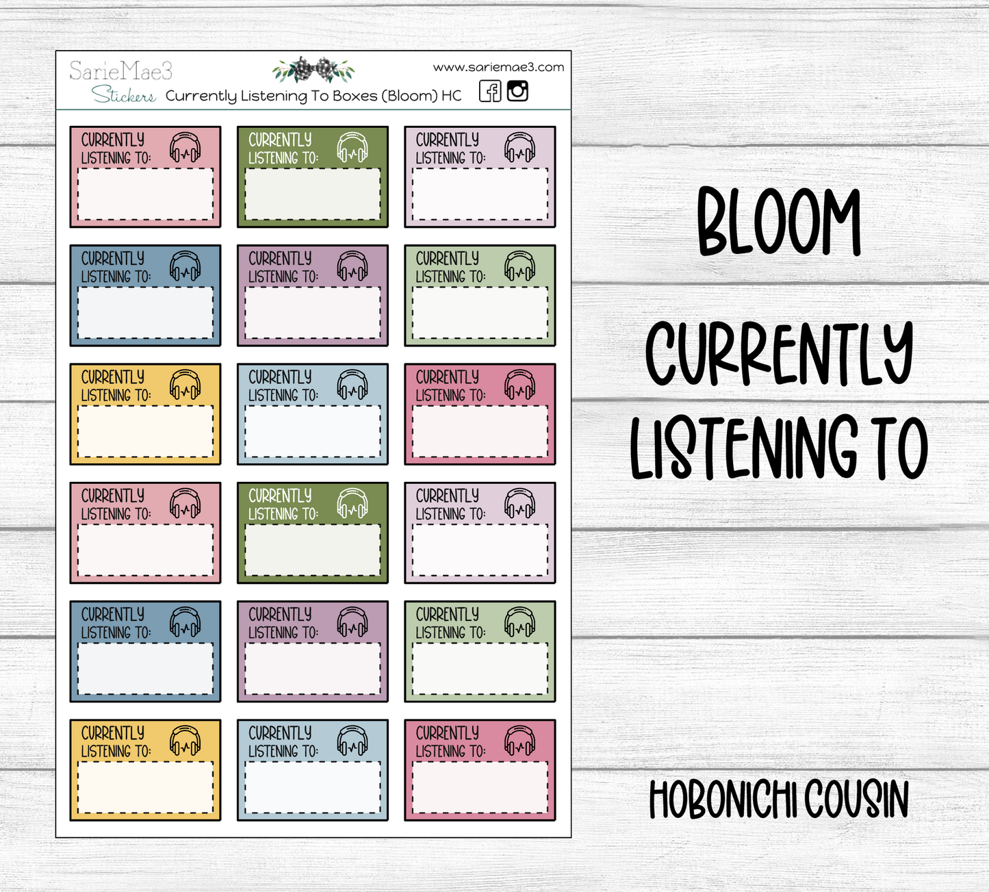 Currently Listening To Boxes (Bloom) Hobo Cousin