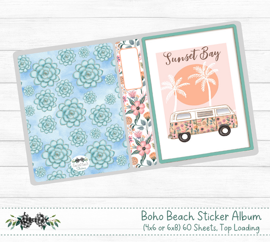 Boho Beach Sticker Album