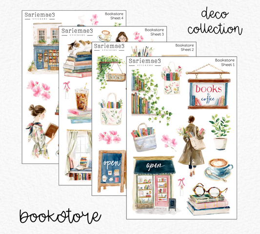 Bookstore Deco Collection
