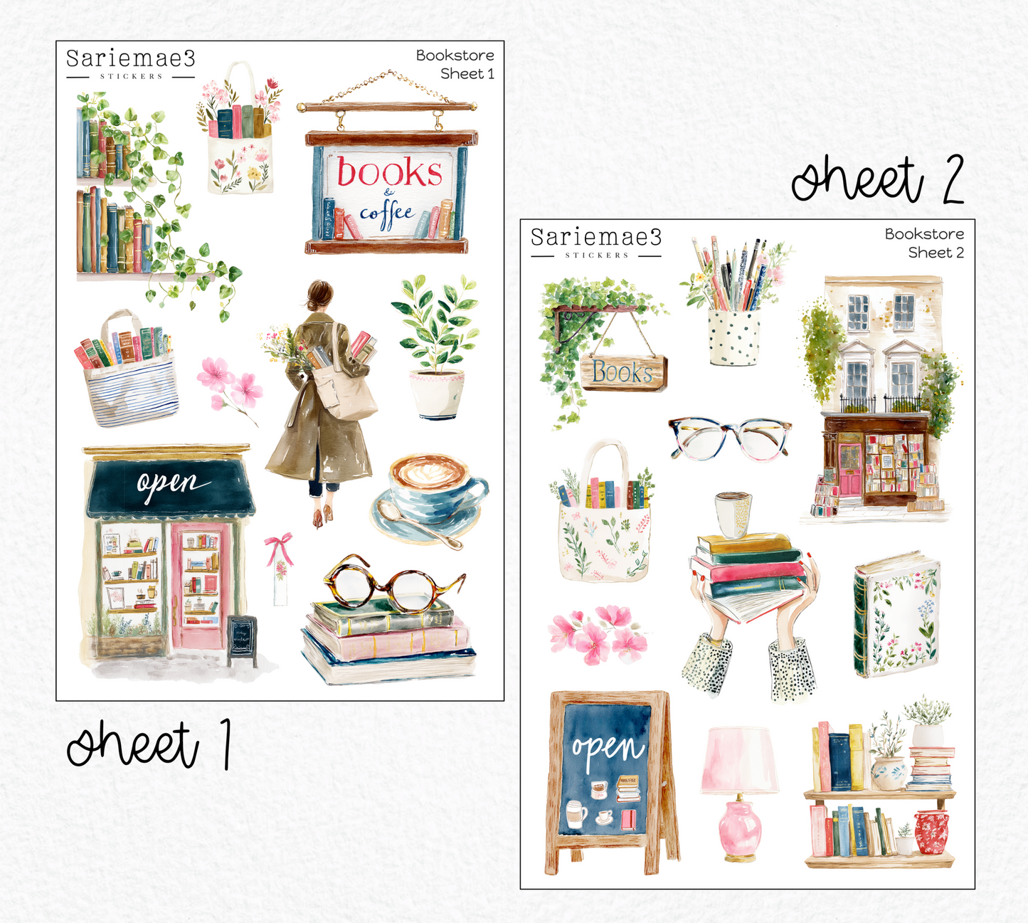 Bookstore Deco Collection