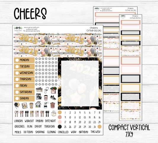 Compact Vertical Kit (7x9), Cheers, CV-311