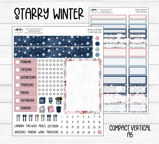 Compact Vertical Kit (A5), Starry Winter, CVA5-315