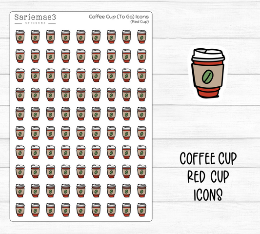 Coffee Cup (Red Cup) Icons
