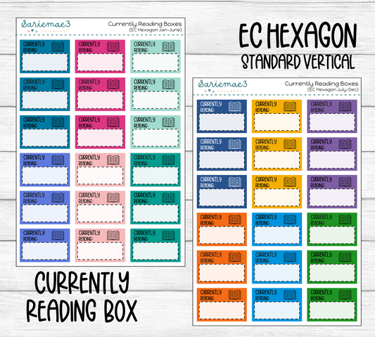Currently Reading Boxes (EC Hexagon)