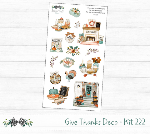 Give Thanks Deco (Kit 222)