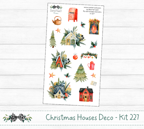 Christmas Houses Deco (Kit 227)