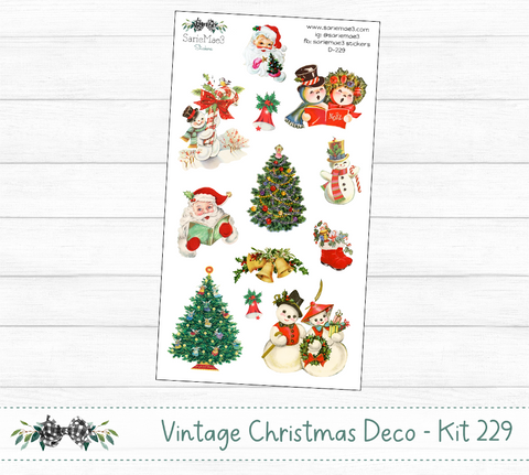 Vintage Christmas Deco (Kit 229)