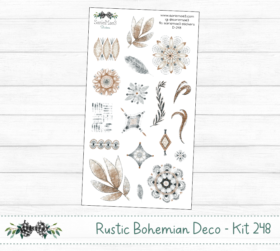 Rustic Bohemian Deco (Kit 248)