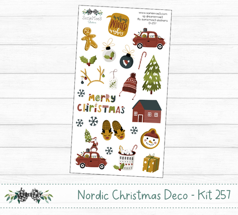 Nordic Christmas Deco (Kit 257)