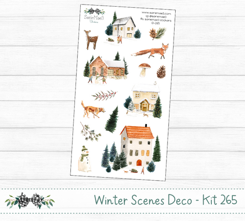 Winter Scenes Deco (Kit 265)