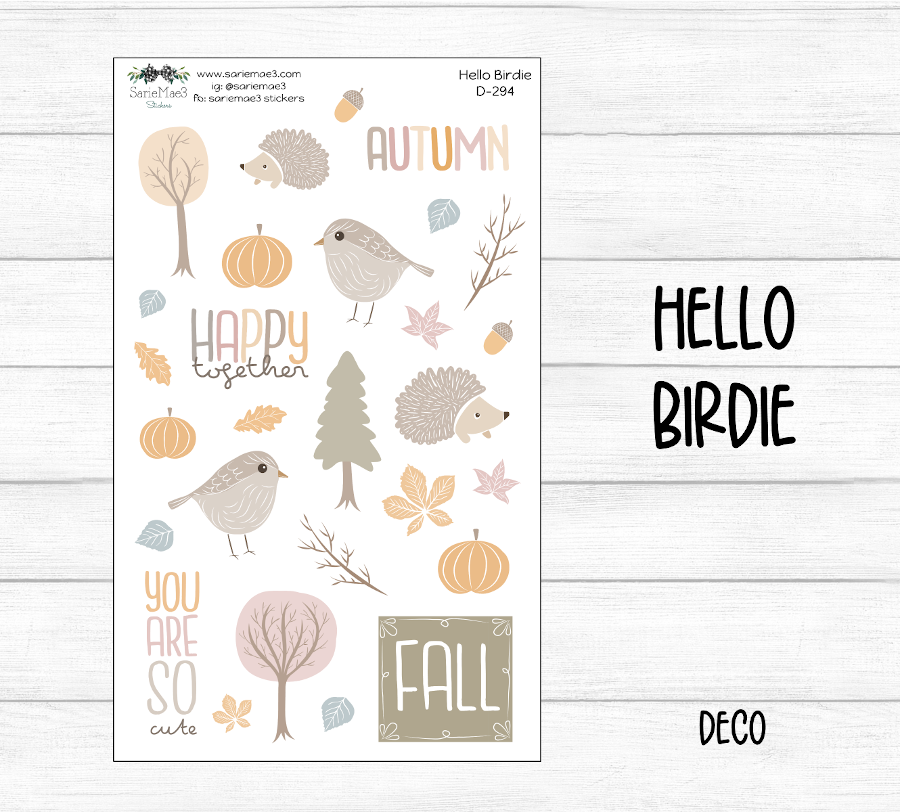 Hello Birdie Deco (Kit 294)