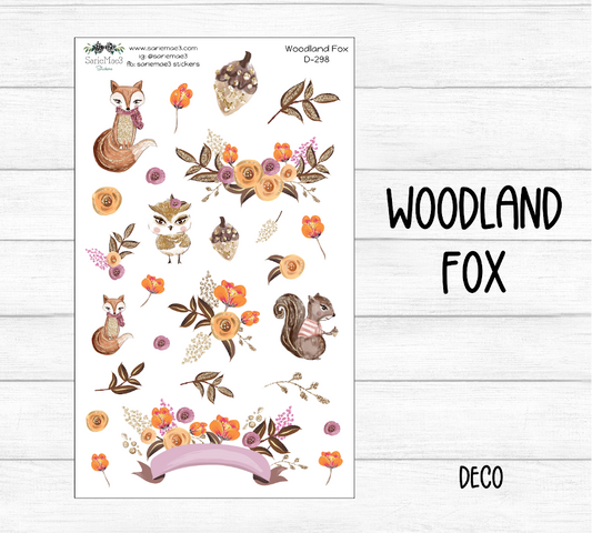 Woodland Fox Deco (Kit 298)