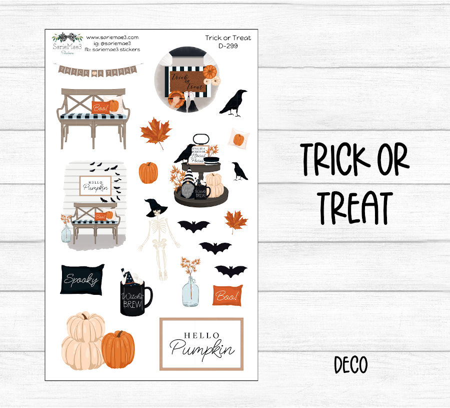 Trick or Treat Deco (Kit 299)