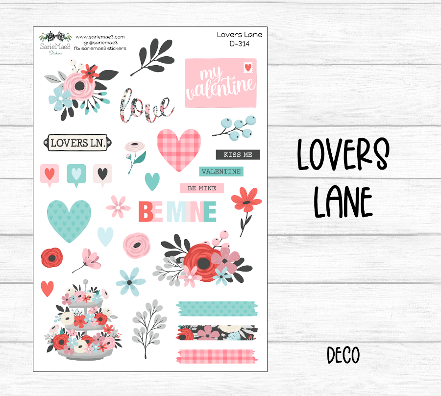 Lovers Lane Deco (Kit 314)