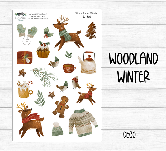 Woodland Winter Deco (Kit 316)