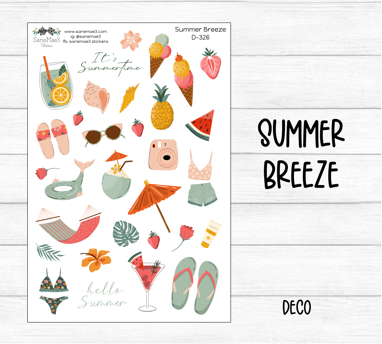Summer Breeze Deco (Kit 326)