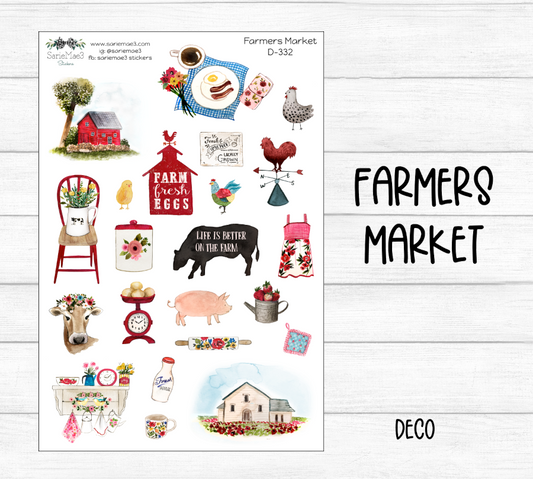 Farmers Market Deco (Kit 332)