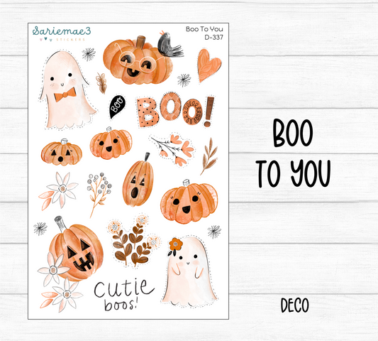 Boo To You Deco (Kit 337)