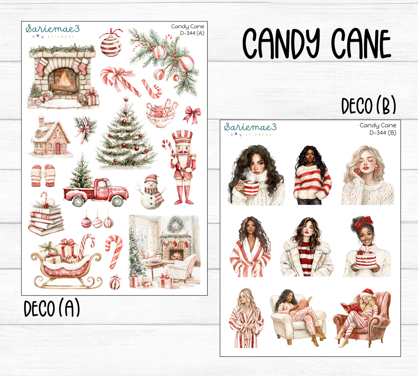 Candy Cane Deco (Kit 344)