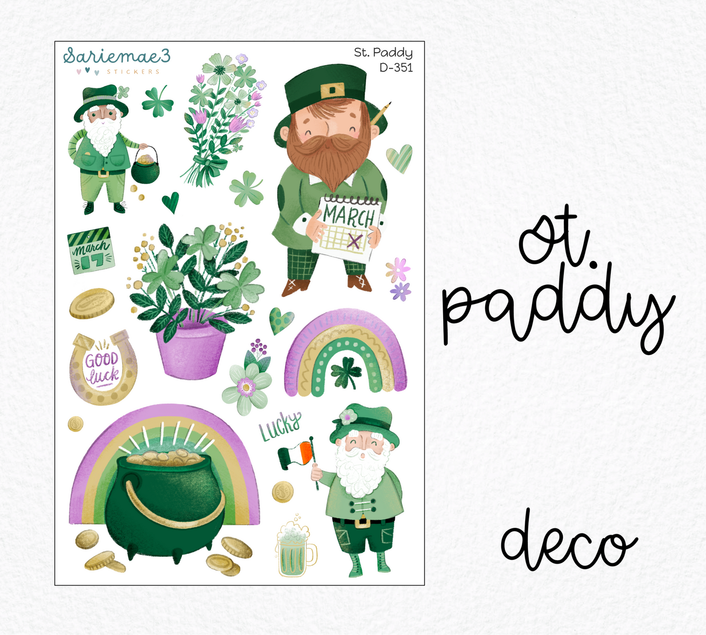 St. Paddy Deco (Kit 351)