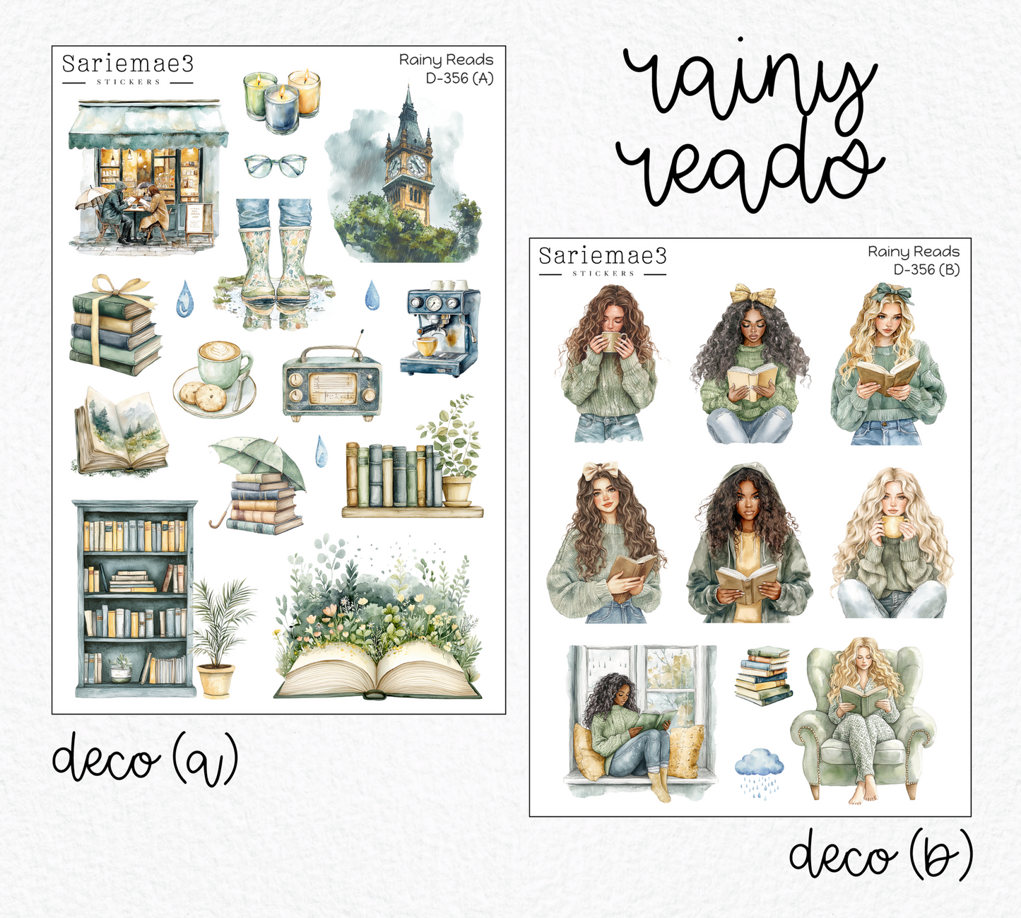 Rainy Reads Deco (Kit 356)