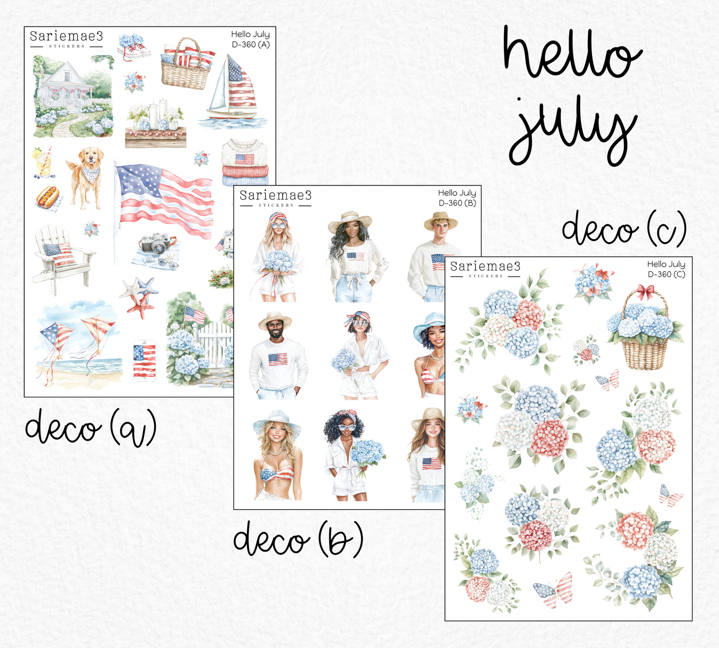 Hello July Deco (Kit 360)