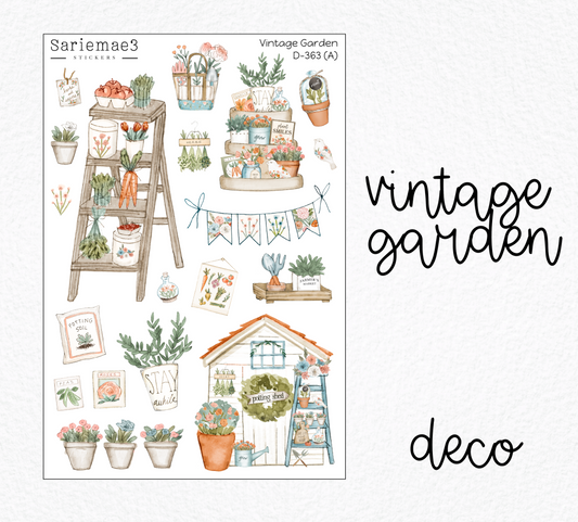 Vintage Garden Deco (Kit 363)